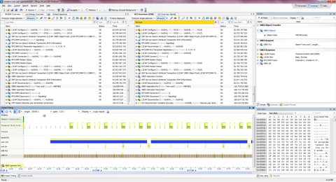 Ellisys Concurrent HCI Capture